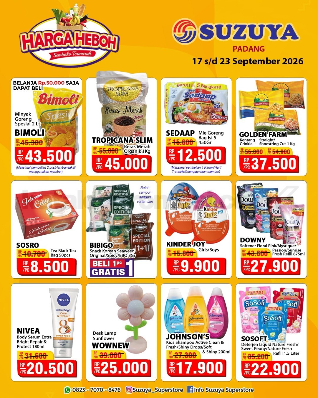 Promo JSM SUZUYA SUPERSTORE 17-20 September 2026 Promo JSM SUZUYA SUPERSTORE 17-20 September 2026 4