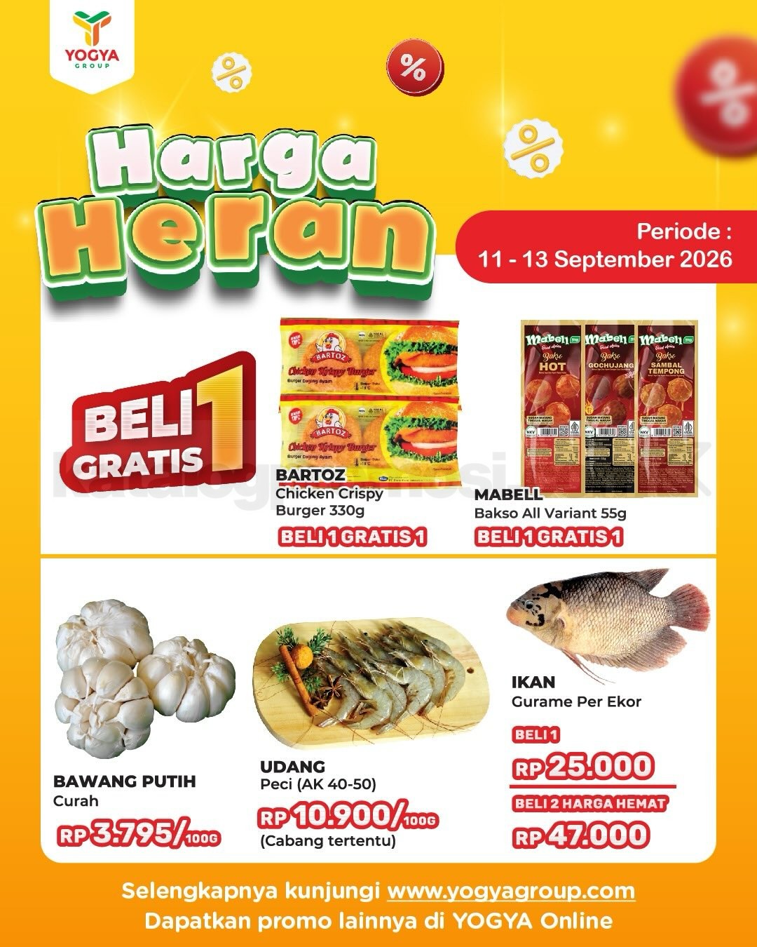 Promo JSM TOSERBA YOGYA HARGA HERAN 11-13 September 2026