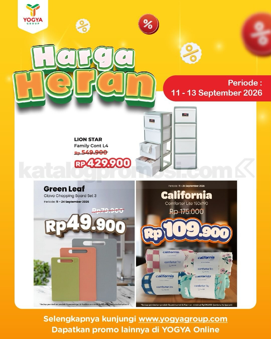 Promo JSM TOSERBA YOGYA HARGA HERAN 11-13 September 2026