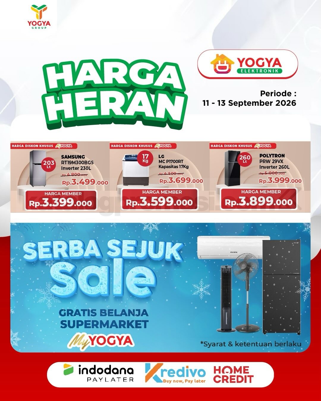 Promo JSM TOSERBA YOGYA HARGA HERAN 11-13 September 2026