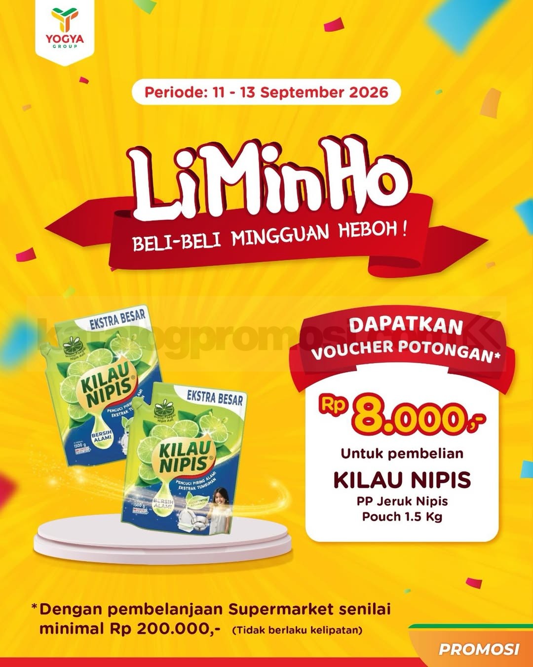 Promo JSM TOSERBA YOGYA HARGA HERAN 11-13 September 2026