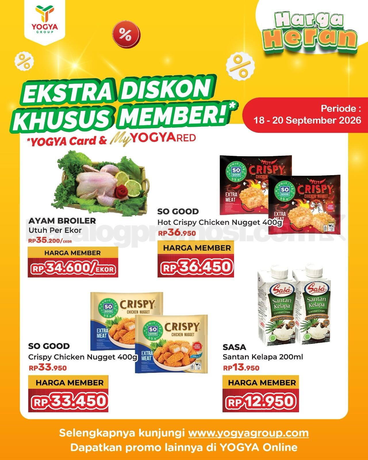 Promo JSM TOSERBA YOGYA HARGA HERAN 18-20 September 2026 Promo JSM TOSERBA YOGYA HARGA HERAN 18-20 September 2026 11