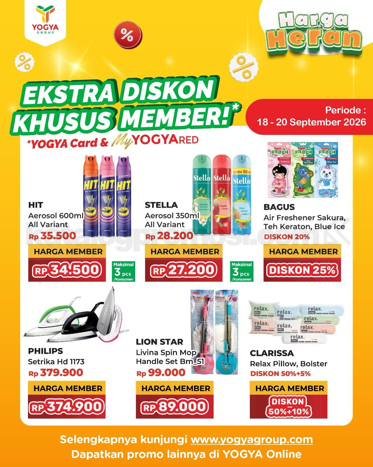 Promo JSM TOSERBA YOGYA HARGA HERAN 18-20 September 2026 Promo JSM TOSERBA YOGYA HARGA HERAN 18-20 September 2026 15