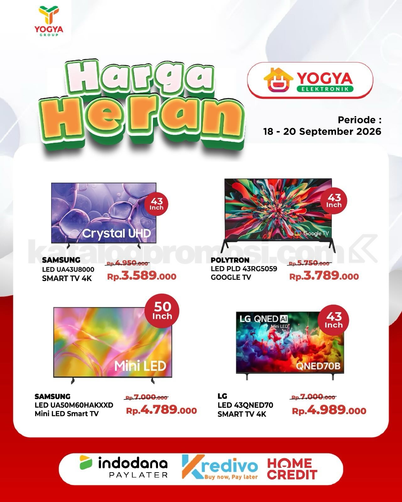 Promo JSM TOSERBA YOGYA HARGA HERAN 18-20 September 2026 Promo JSM TOSERBA YOGYA HARGA HERAN 18-20 September 2026 18