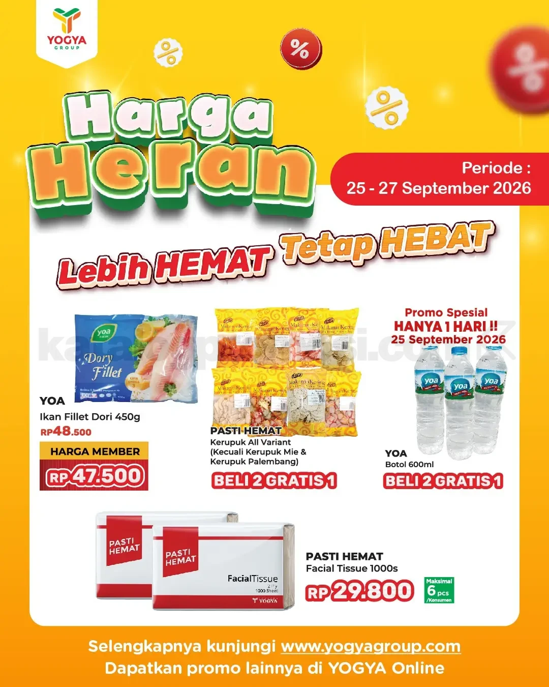 Promo JSM TOSERBA YOGYA HARGA HERAN 25-27 September 2026