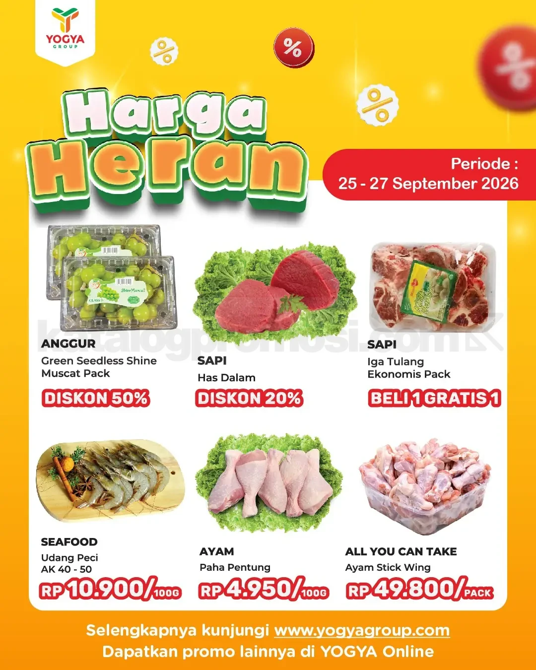 Promo JSM TOSERBA YOGYA HARGA HERAN 25-27 September 2026