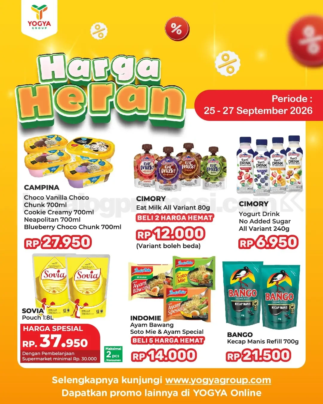 Promo JSM TOSERBA YOGYA HARGA HERAN 25-27 September 2026