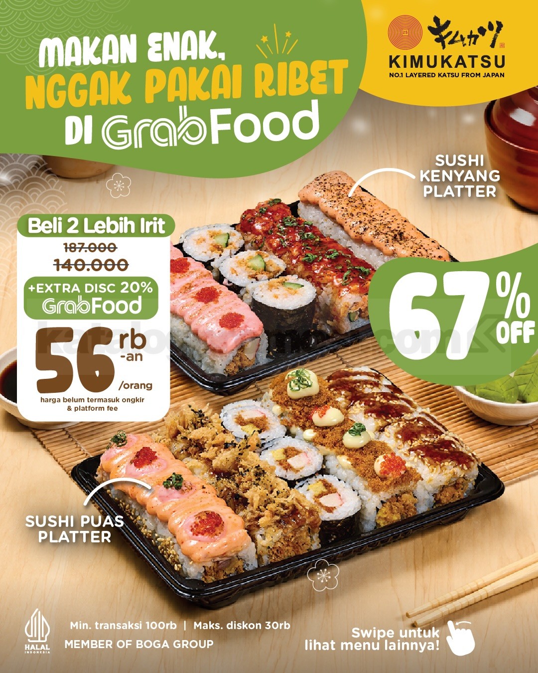 Promo Kimukatsu Delivery Diskon Hingga 40% Promo Kimukatsu Delivery Diskon Hingga 40% 2