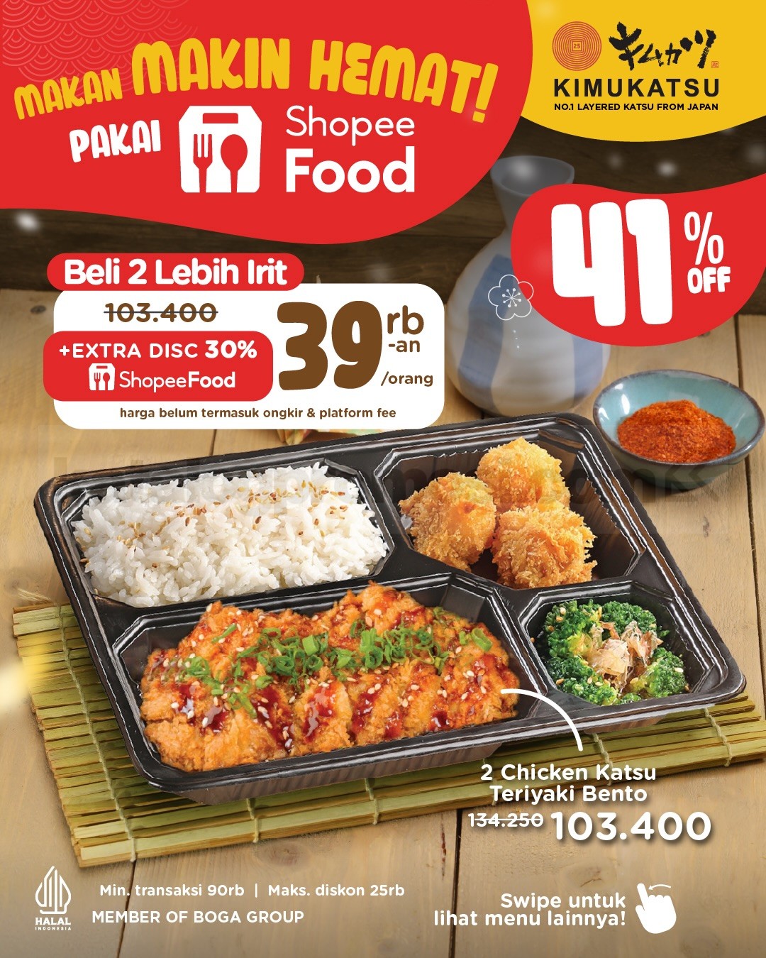 Promo Kimukatsu Delivery Diskon Hingga 40% Promo Kimukatsu Delivery Diskon Hingga 40% 3