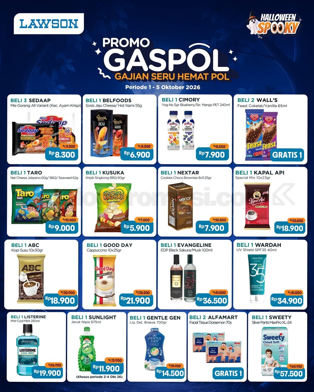 Promo Lawson GASPOL Gajian Seru Hemat Pol 1–5 Oktober 2026 Promo Lawson GASPOL Gajian Seru Hemat Pol 1–5 Oktober 2026 1