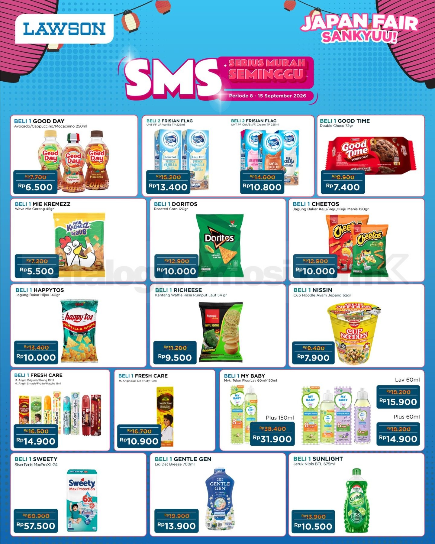 Promo LAWSON SMS Serius Murah Seminggu 8-15 September 2026