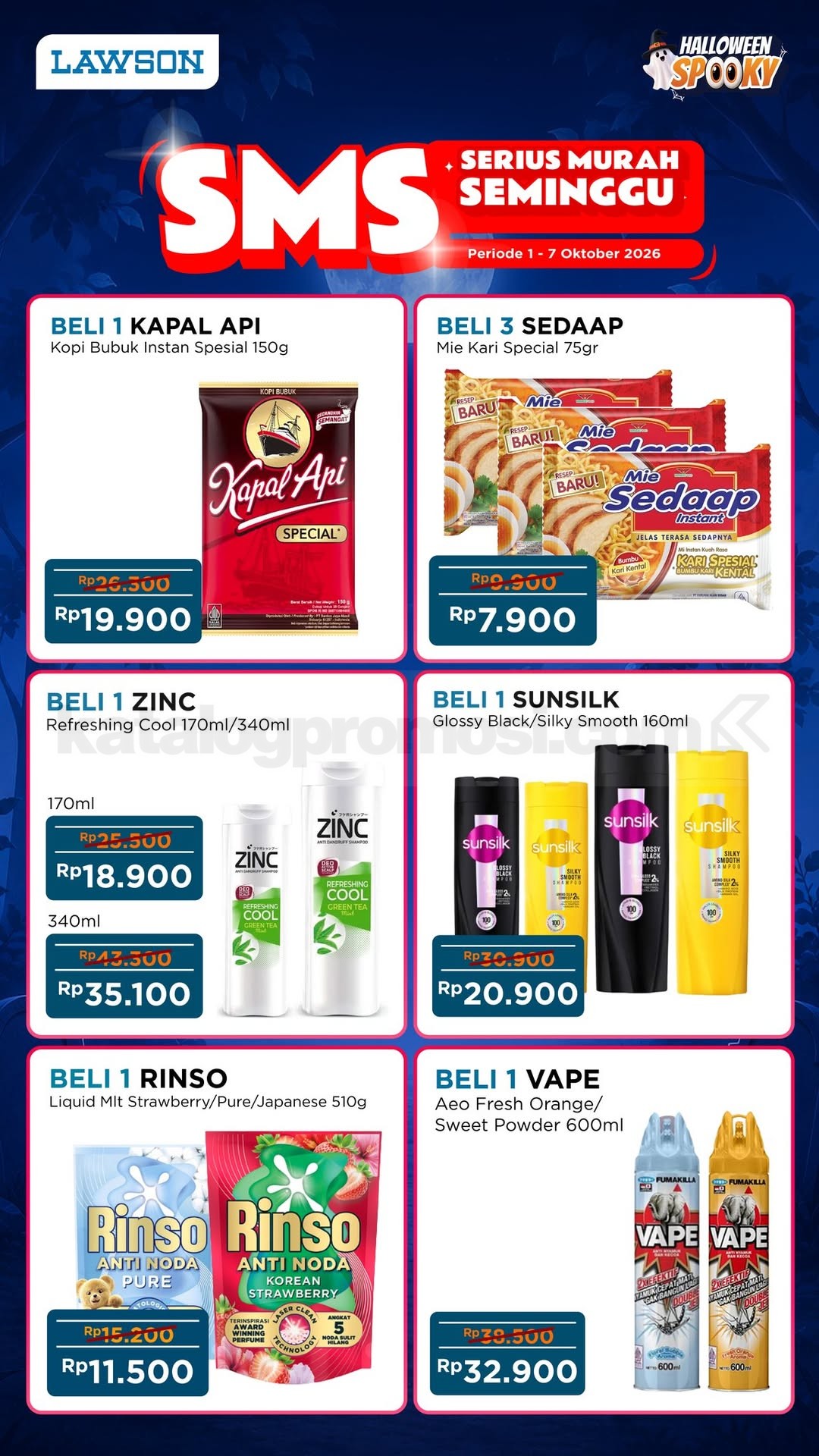 Promo LAWSON SMS Serius Murah Seminggu 1-7 Oktober 2026