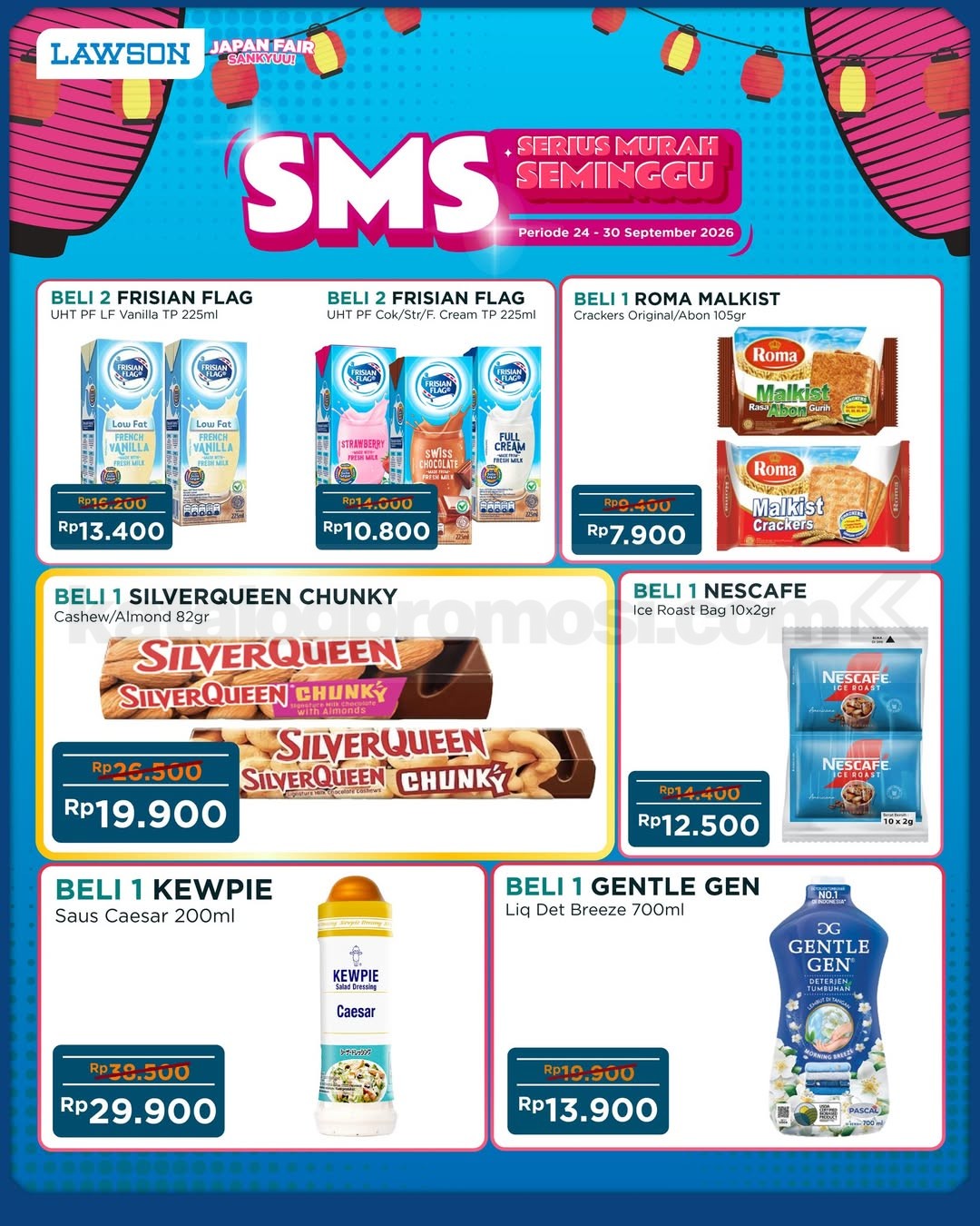 Promo LAWSON SMS Serius Murah Seminggu 24-30 September 2026