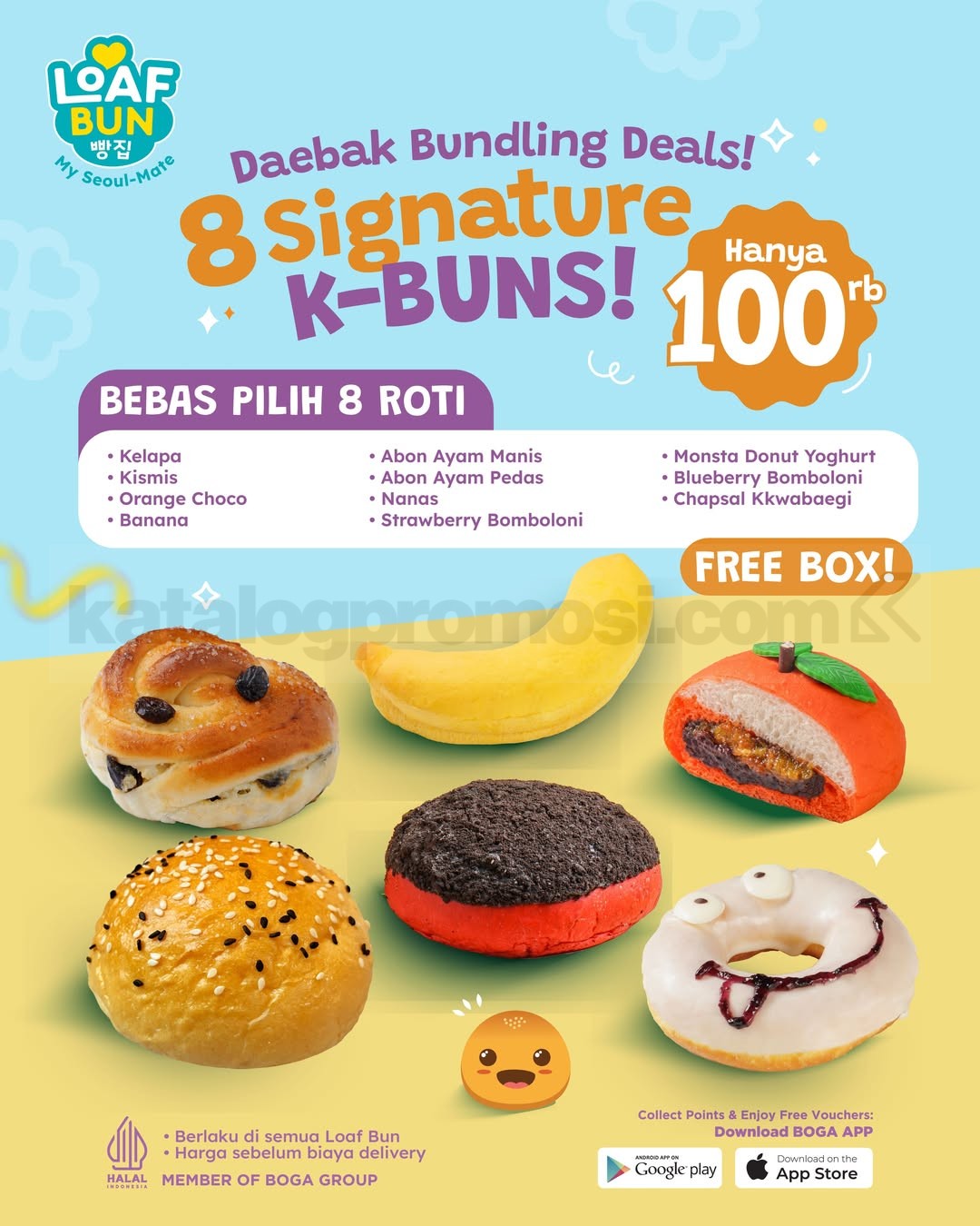 Promo Loaf Bun 10.10 Delivery Diskon Hingga 55% Promo Loaf Bun 10.10 Delivery Diskon Hingga 55% 2