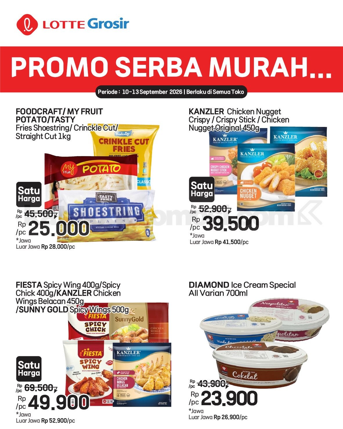 Promo LOTTE GROSIR HITS AKHIR PEKAN 10-13 September 2026