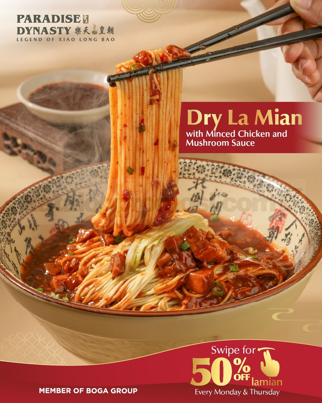 Promo Paradise Dynasty La Mian Diskon 50%
