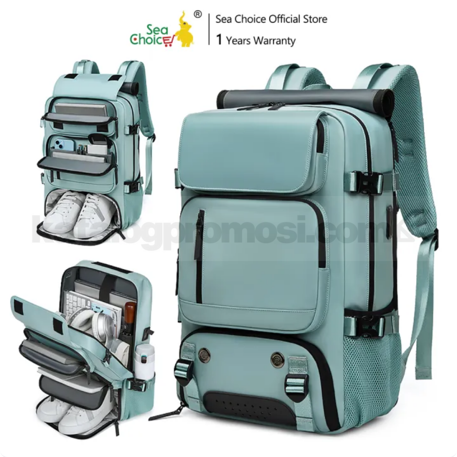 Promo SEA CHOICE Ransel Multi-Fungsi Promo SEA CHOICE Ransel Multi-Fungsi dengan kompartemen lengkap dan fitur waterproof