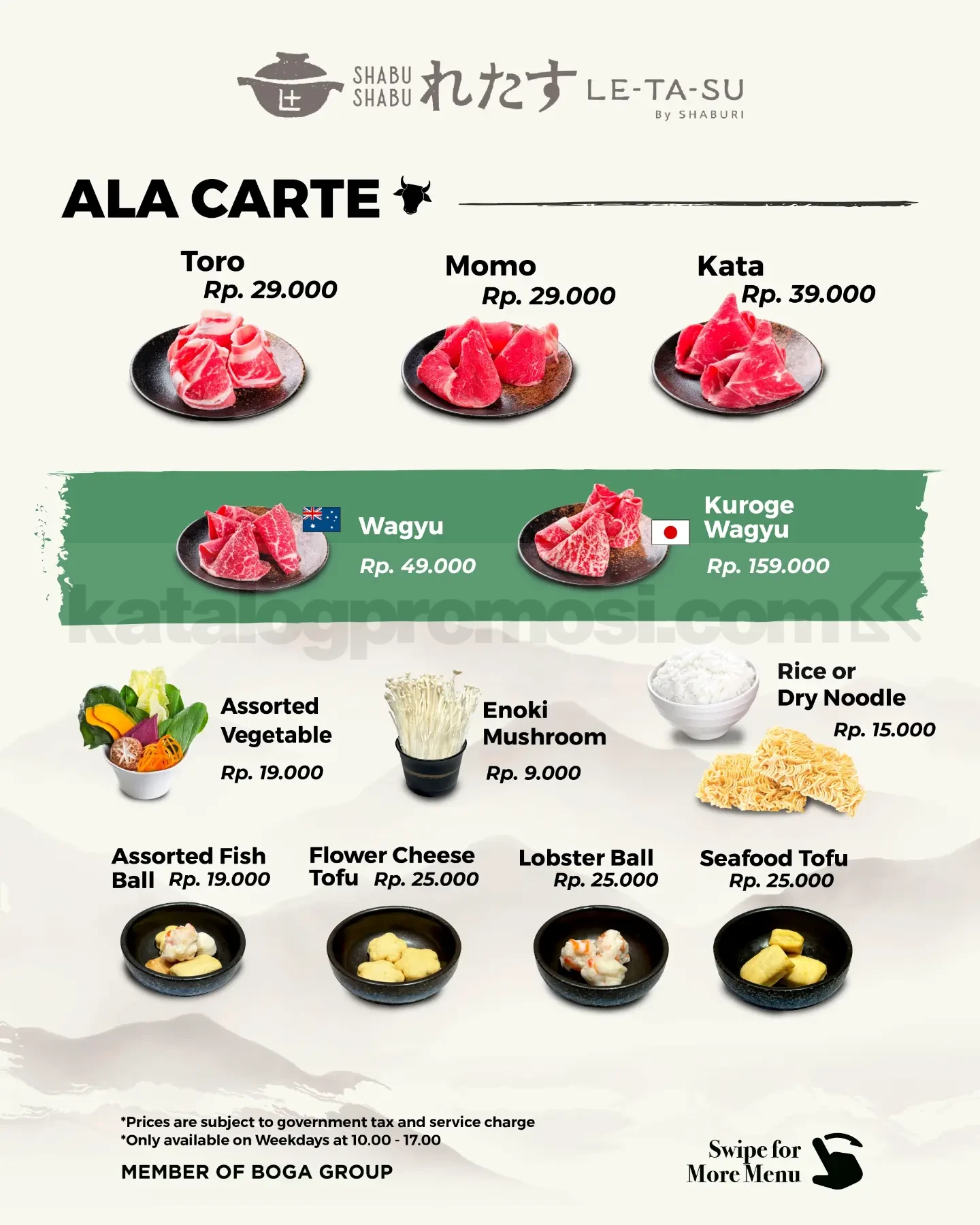 Promo Shabu Shabu Letasu Set Menu Mulai Rp. 79.000 Promo Shabu Shabu Letasu Set Menu Mulai Rp. 79.000 4