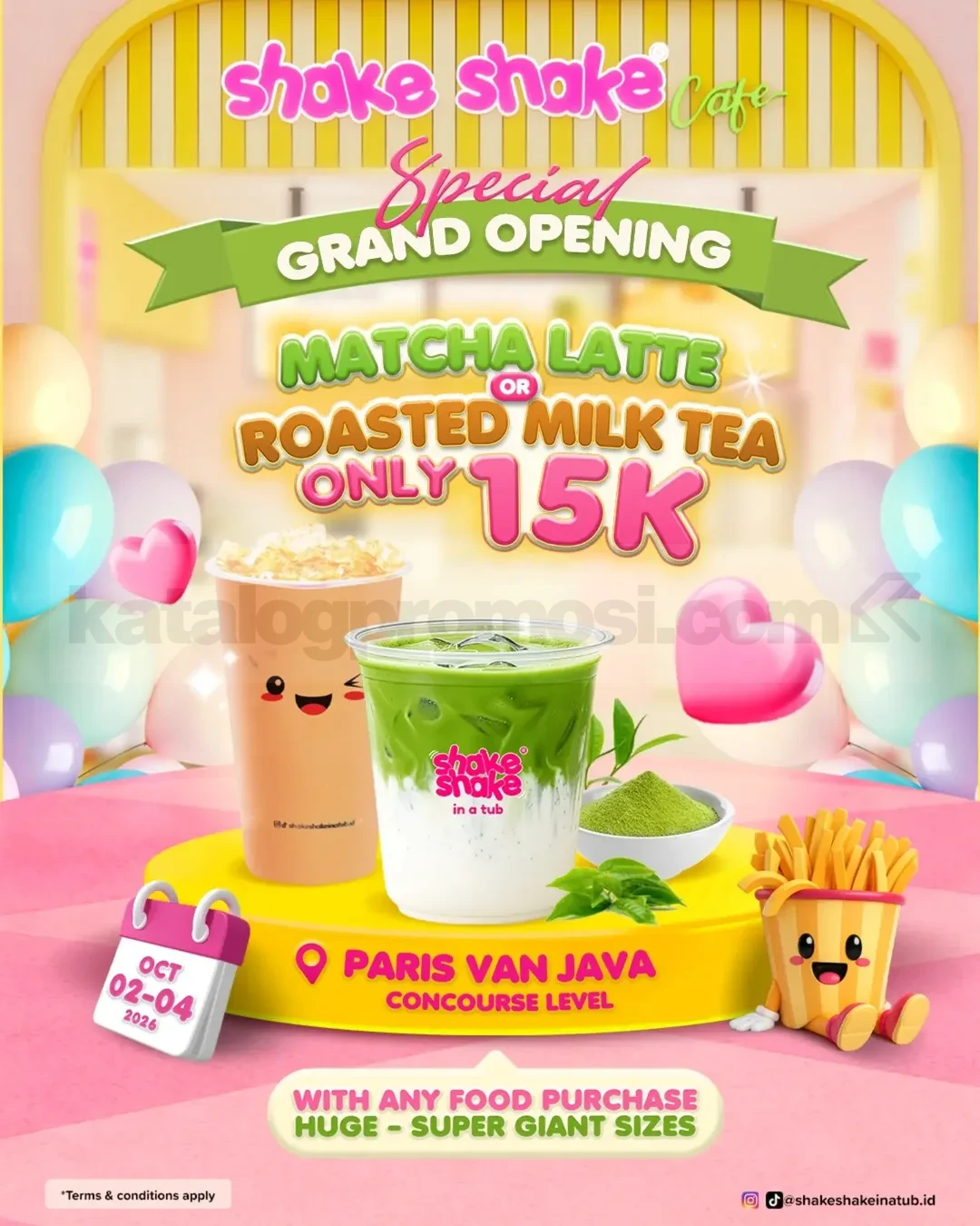 Promo Shake Shake Cafe Grand Opening Gratis Gelato Promo Shake Shake Cafe Grand Opening Gratis Gelato 1