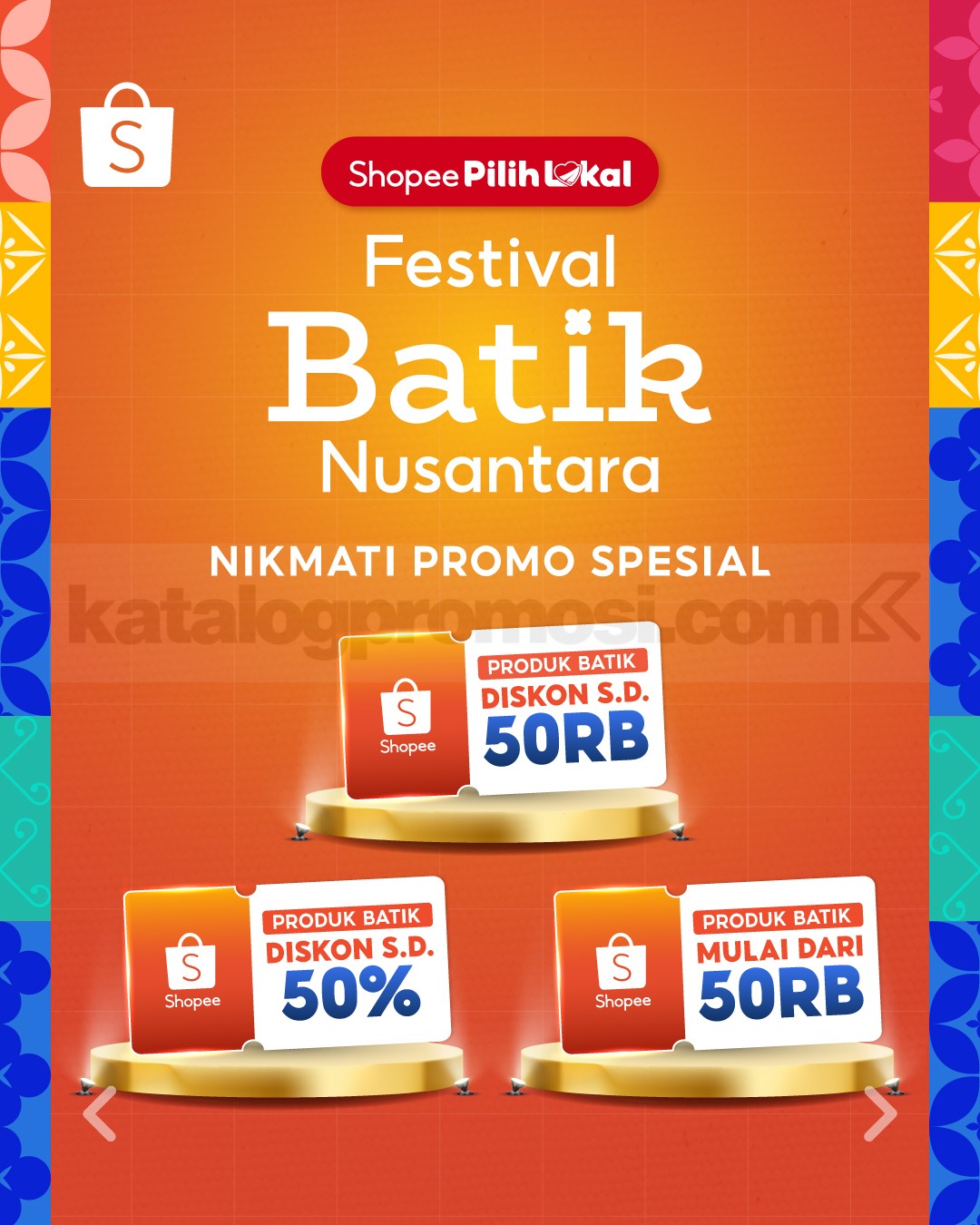 Promo Shopee Festival Batik Nusantara mulai Rp50 ribu Promo Shopee Festival Batik Nusantara mulai Rp50 ribu 2