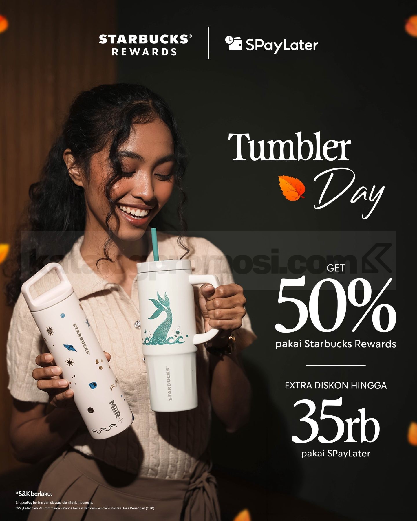 Promo Starbucks Tumbler Day Diskon 50% Minuman