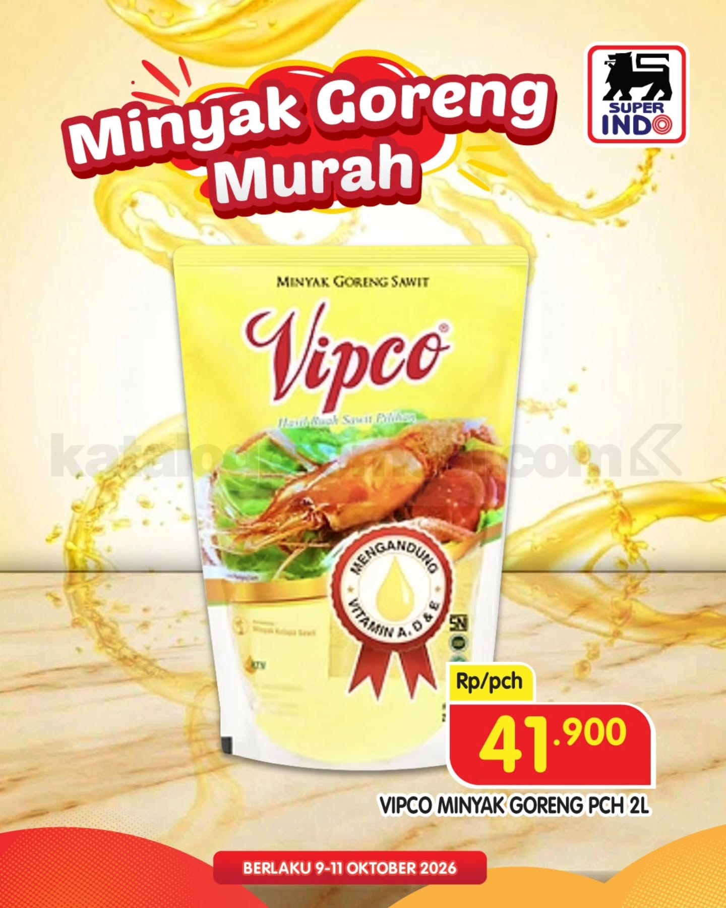 Promo Super Indo Minyak Goreng Paling Murah 09-11 Oktober 2026