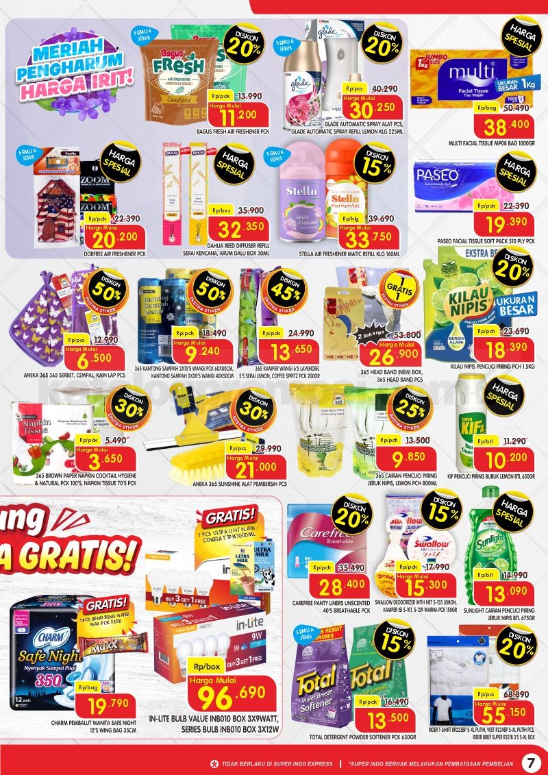 Promo Superindo Katalog 01-07 Oktober 2026
