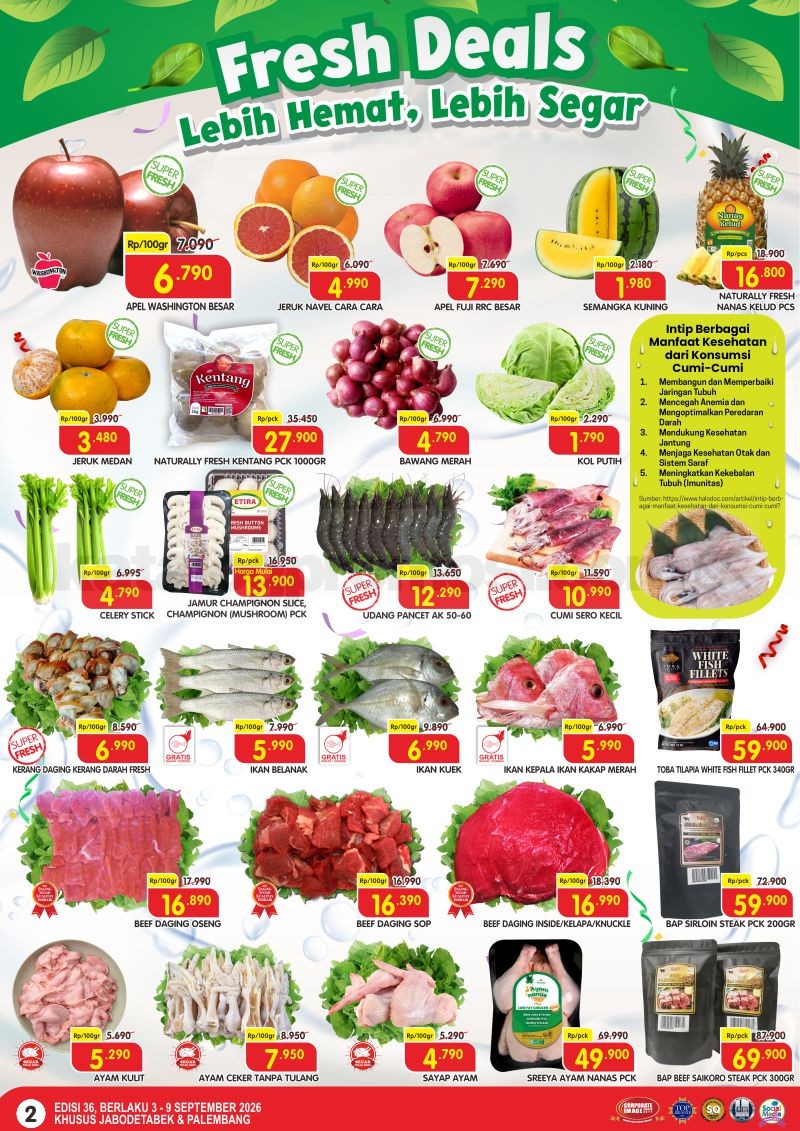 Promo Superindo Katalog 03-09 September 2026 Promo Superindo Katalog 03-09 September 2026 2