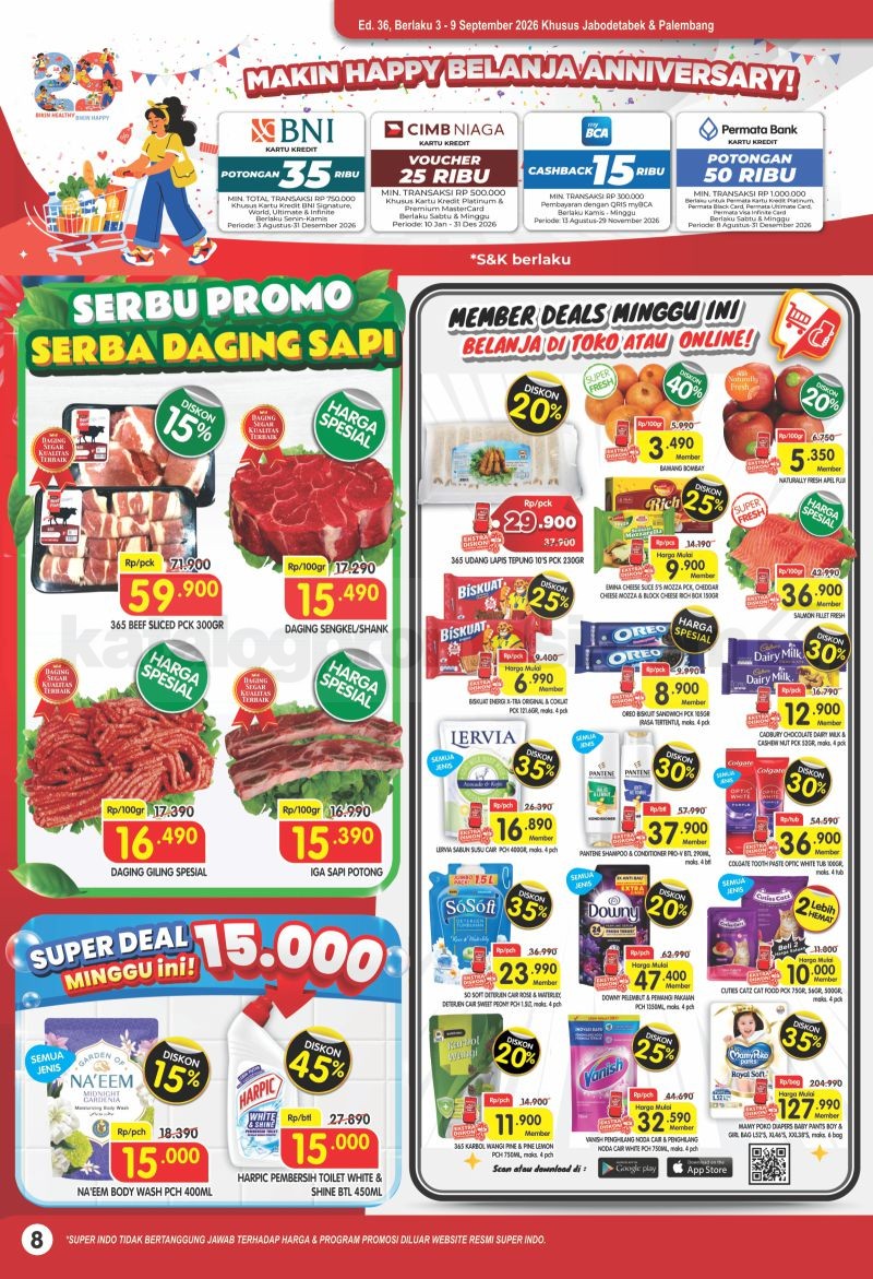 Promo Superindo Katalog 03-09 September 2026 Promo Superindo Katalog 03-09 September 2026 8