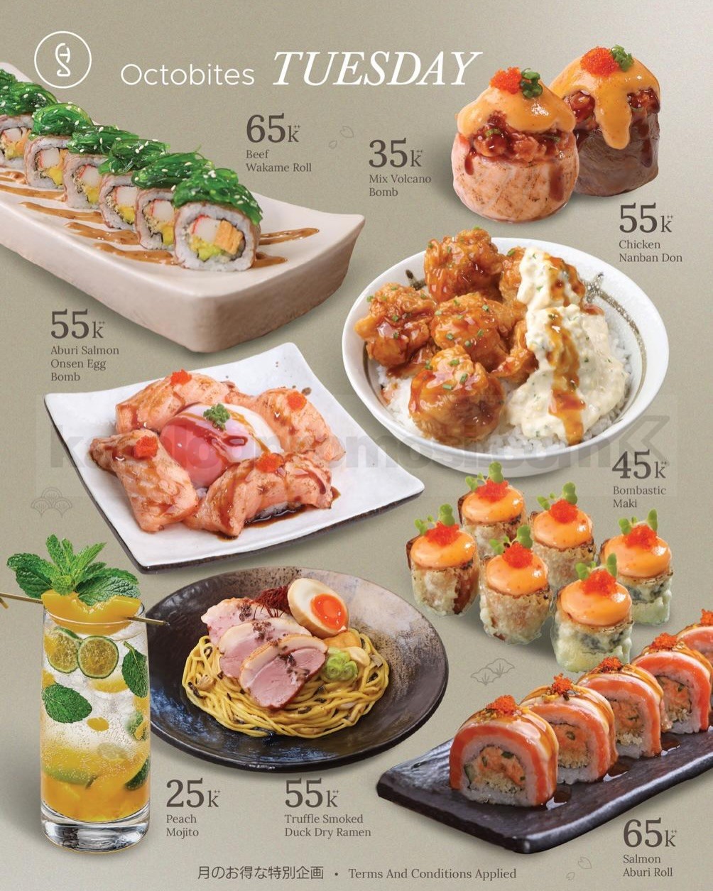 Promo Sushi Hiro OCTOBITES Menu Mulai Rp 25ribu Promo Sushi Hiro OCTOBITES Menu Mulai Rp 25ribu 1