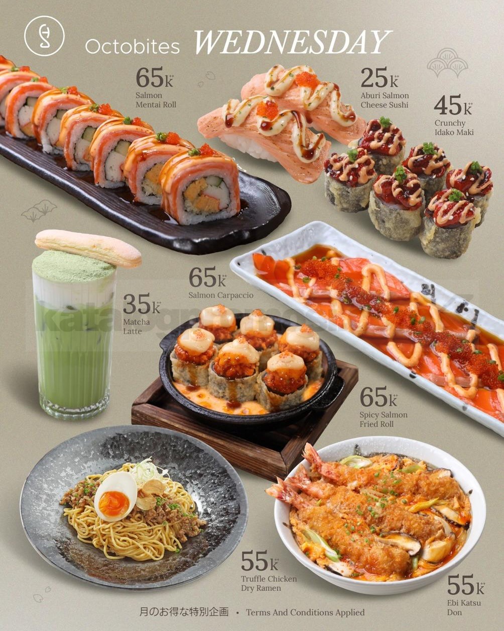 Promo Sushi Hiro OCTOBITES Menu Mulai Rp 25ribu Promo Sushi Hiro OCTOBITES Menu Mulai Rp 25ribu 2