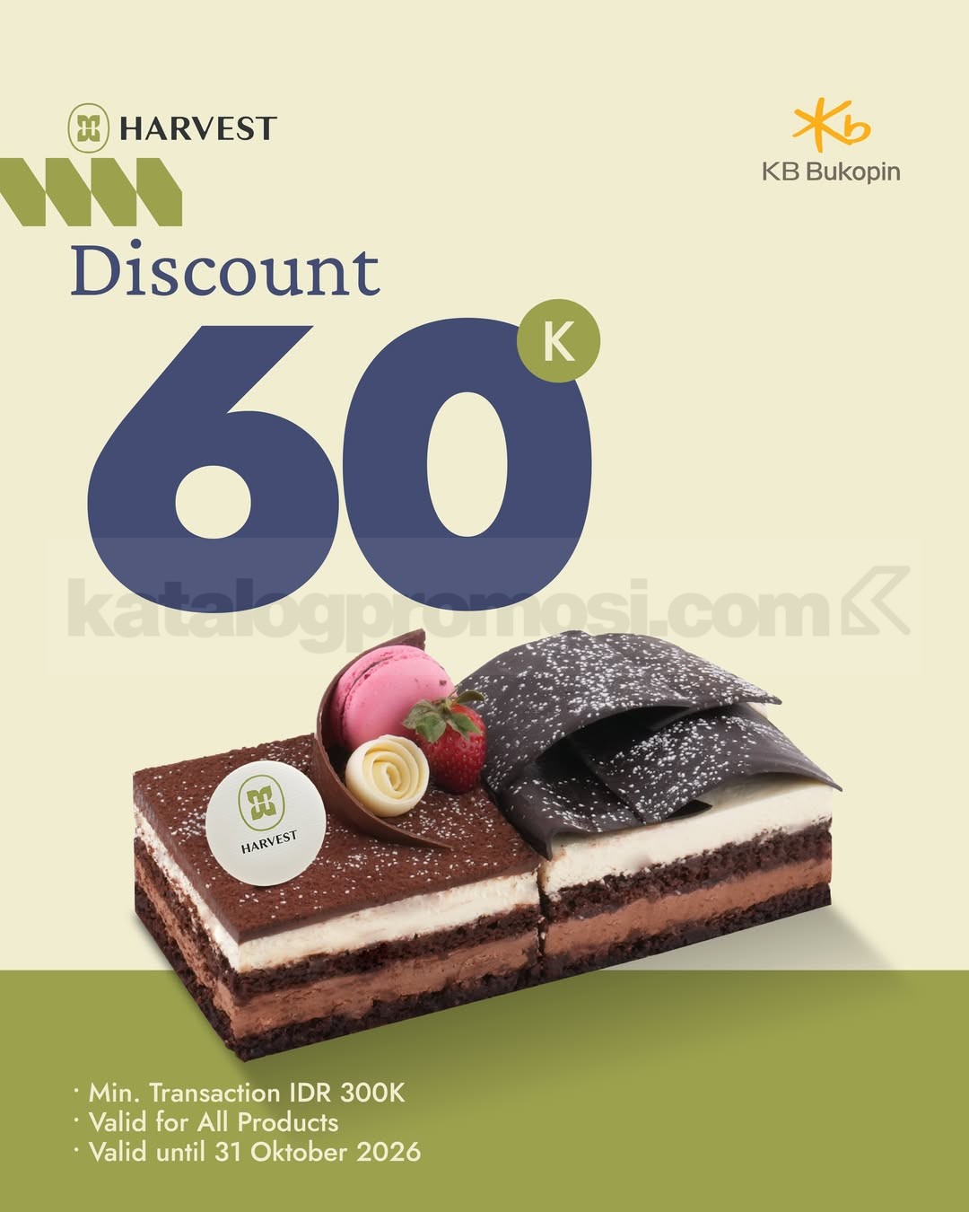 Promo The Harvest Diskon Hingga 50% dengan Bank Partner Promo The Harvest Diskon Hingga 50% dengan Bank Partner 3