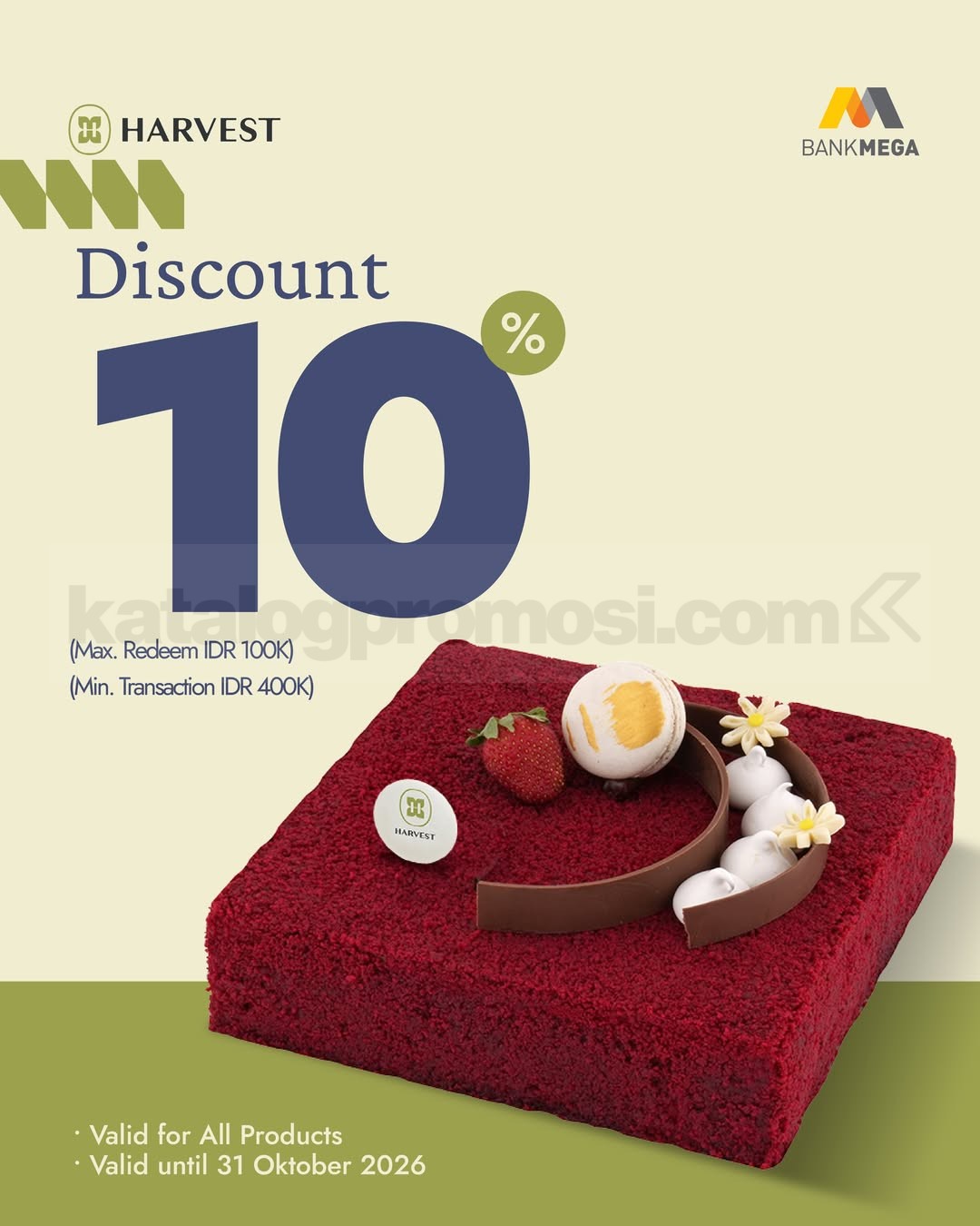 Promo The Harvest Diskon Hingga 50% dengan Bank Partner Promo The Harvest Diskon Hingga 50% dengan Bank Partner 4