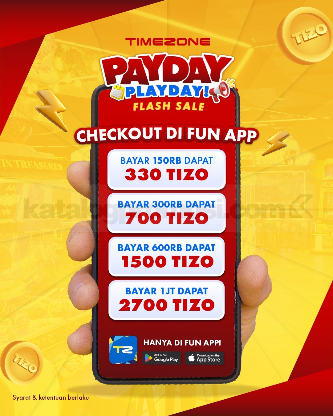 Promo Timezone Payday Playday Bonus Tizo hingga 170% Promo Timezone Payday Playday Bonus Tizo hingga 170% 1