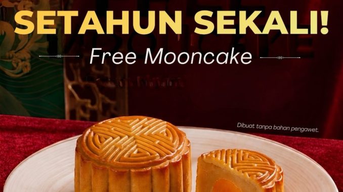 Promo WINGLOK Gratis Mooncake dengan transaksi minimum Rp. 300.000 hingga 25 September 2026.