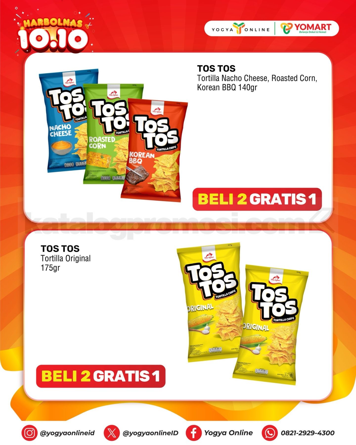 Promo Yomart Harbolnas 10.10 Beli 1 Gratis 1 Promo Yomart Harbolnas 10.10 Beli 1 Gratis 1 1