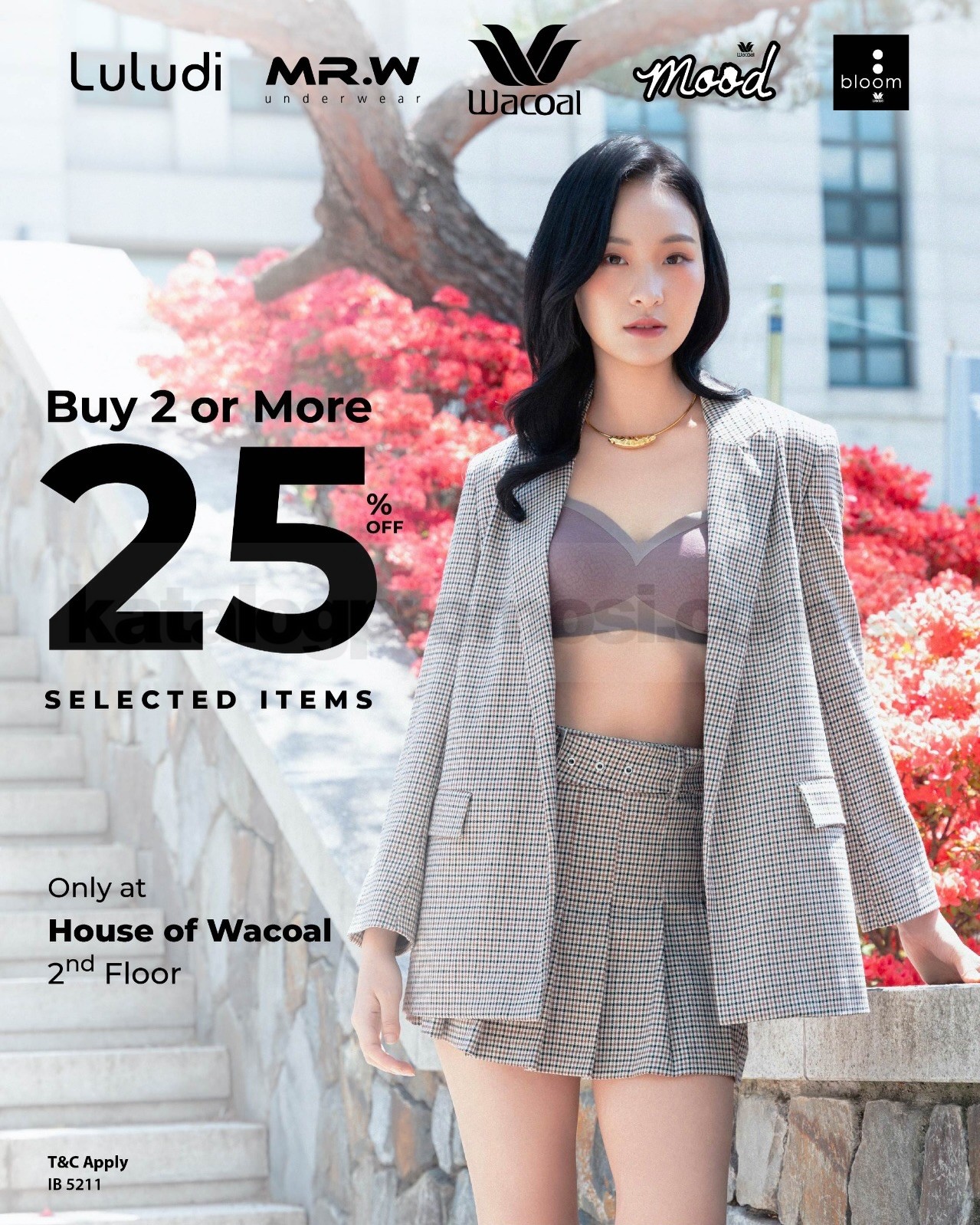 Promo Wacoal Buy 2 Diskon 25% Promo Wacoal Buy 2 Diskon 25% untuk pembelian minimal 2 item terpilih