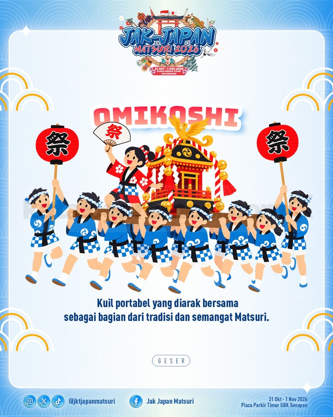 Jak Japan Matsuri 2026 di GBK Senayan, Tiket Mulai Rp. 50.000