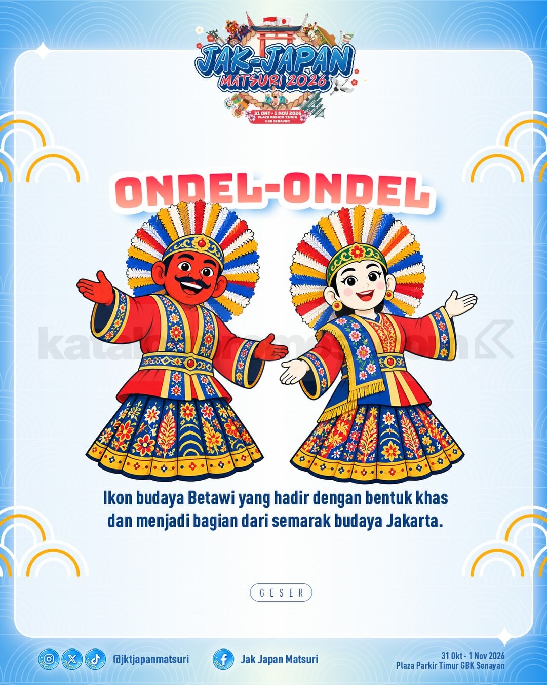 Jak Japan Matsuri 2026 di GBK Senayan, Tiket Mulai Rp. 50.000