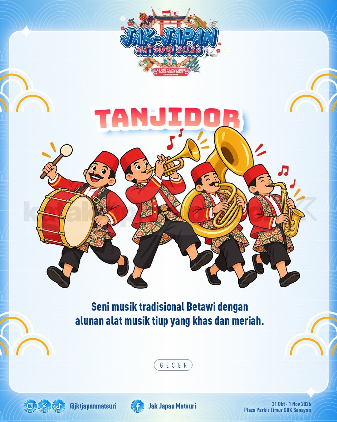 Jak Japan Matsuri 2026 di GBK Senayan, Tiket Mulai Rp. 50.000 Jak Japan Matsuri 2026 di GBK Senayan, Tiket Mulai Rp. 50.000 8