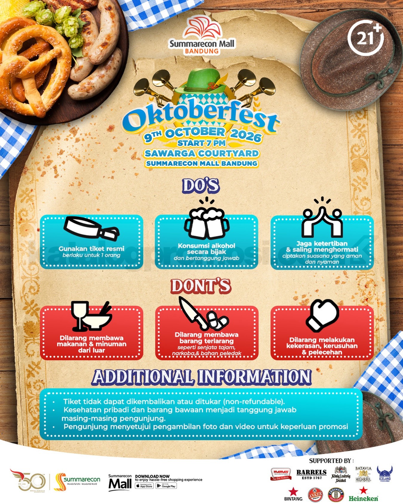 Oktoberfest 2026 di Summarecon Mall Bandung Oktoberfest 2026 di Summarecon Mall Bandung 1