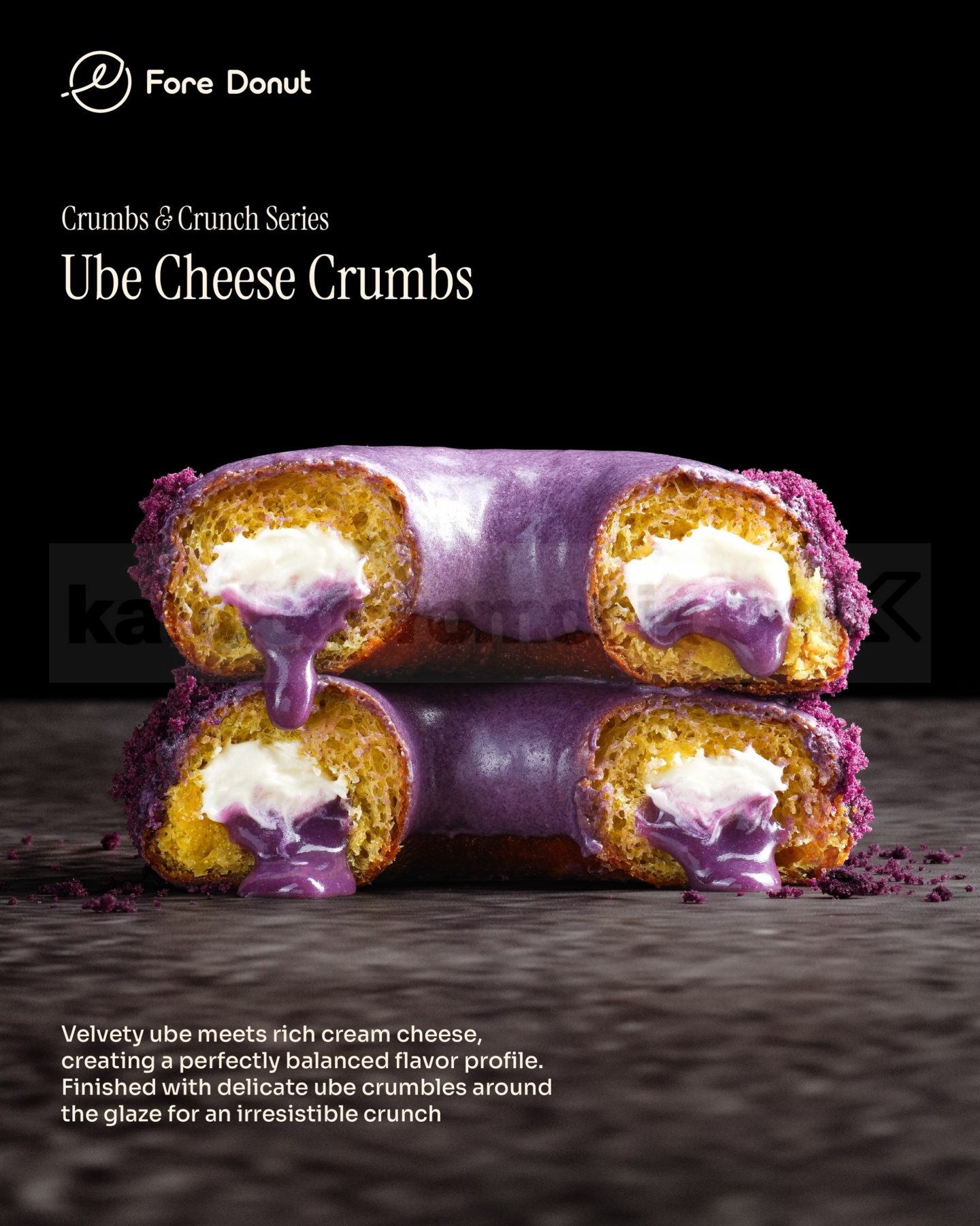 Fore Donut Crumbs & Crunch Series Hadir dengan 3 Varian Baru