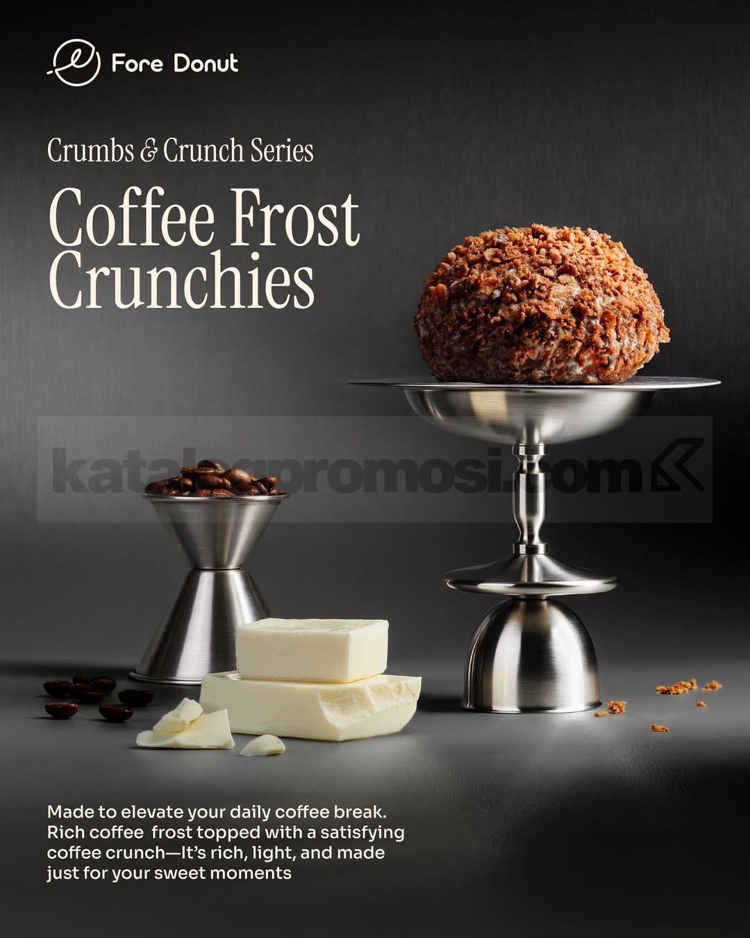 Fore Donut Crumbs & Crunch Series Hadir dengan 3 Varian Baru