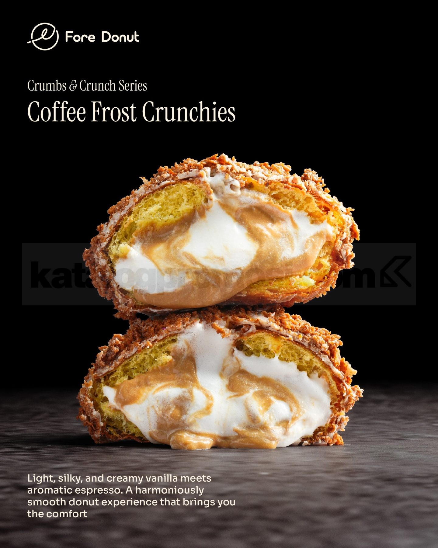 Fore Donut Crumbs & Crunch Series Hadir dengan 3 Varian Baru