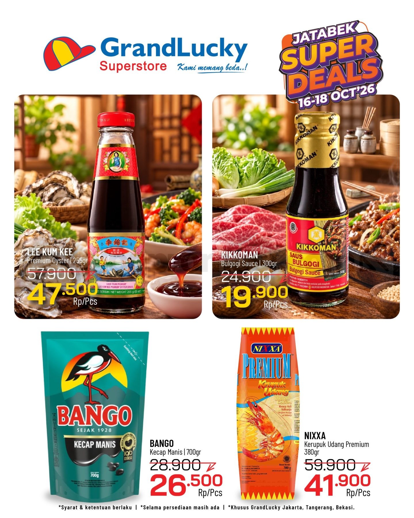 Promo GRAND LUCKY JSM 16-18 Oktober 2026