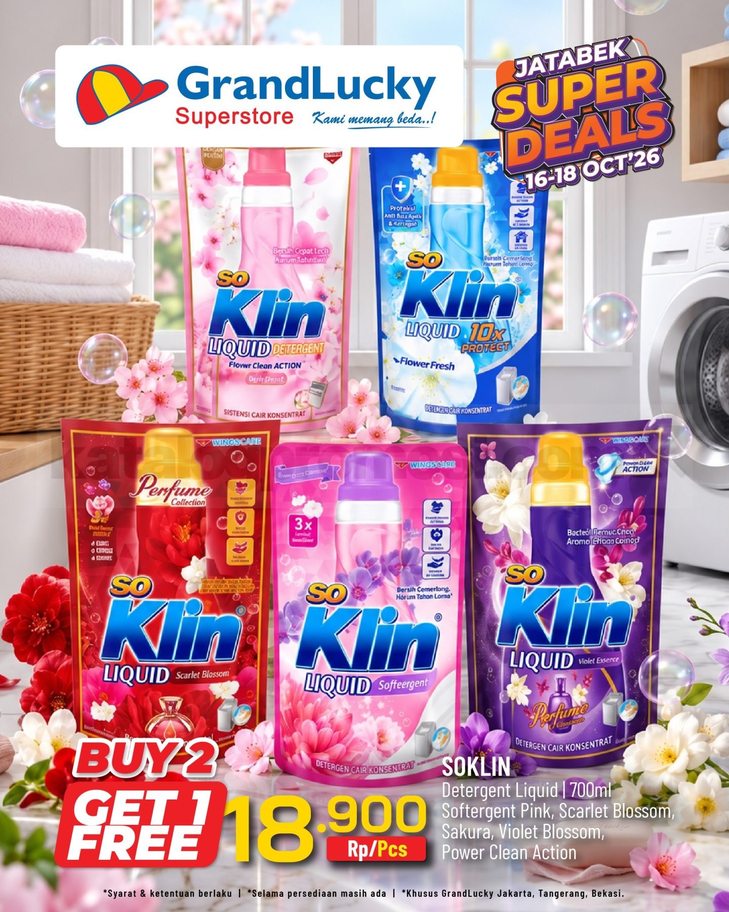 Promo GRAND LUCKY JSM 16-18 Oktober 2026