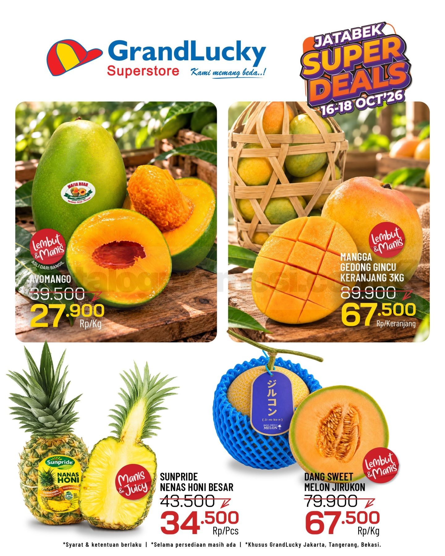 Promo GRAND LUCKY JSM 16-18 Oktober 2026