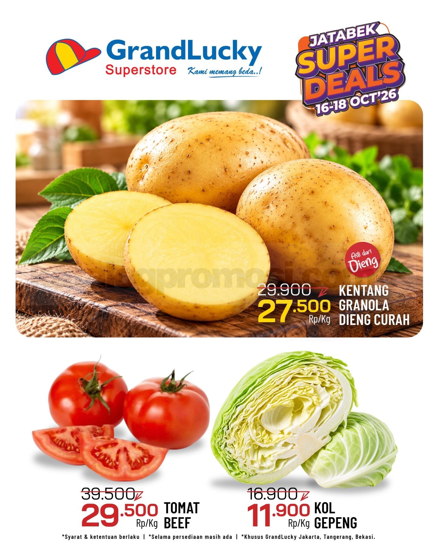 Promo GRAND LUCKY JSM 16-18 Oktober 2026