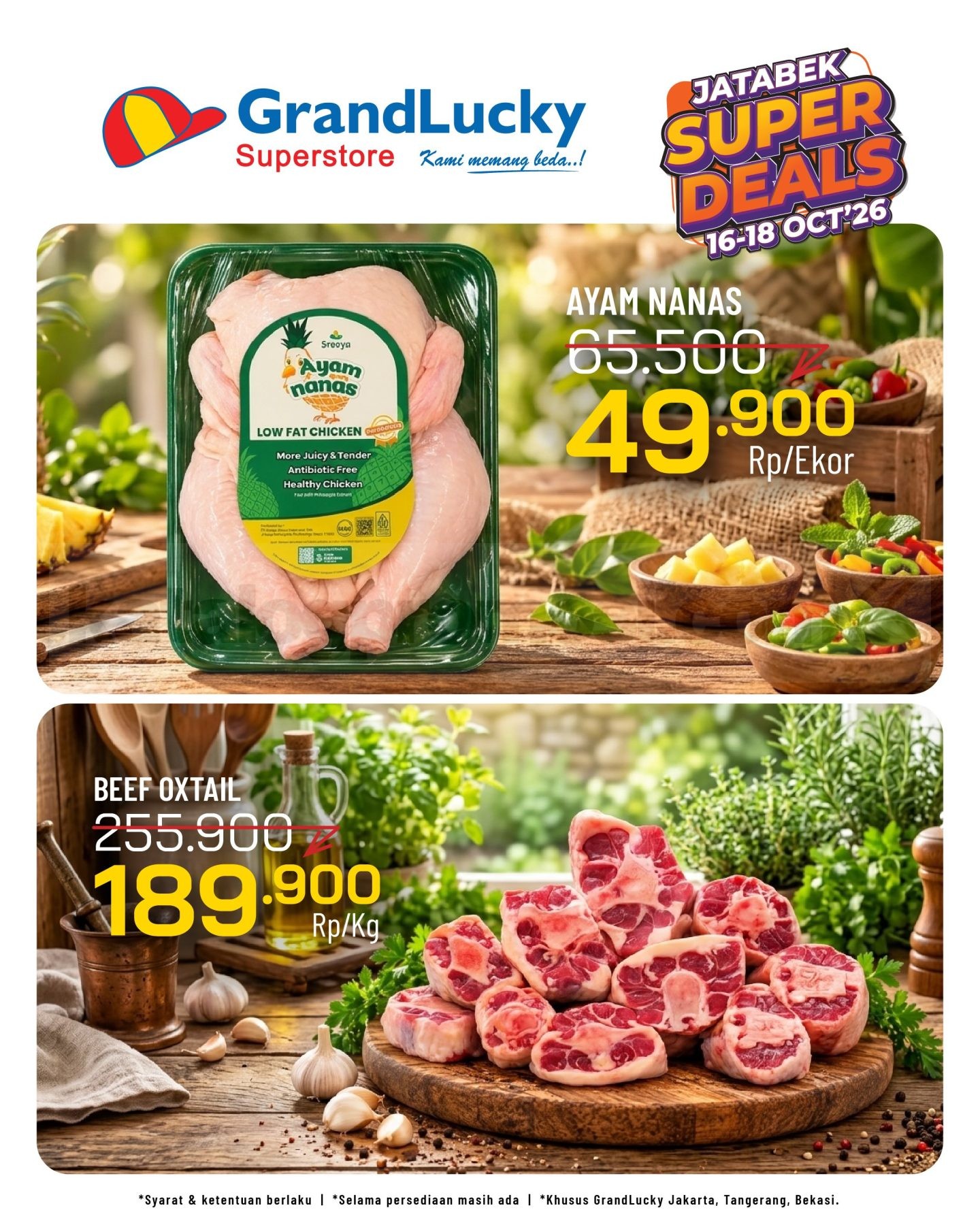 Promo GRAND LUCKY JSM 16-18 Oktober 2026