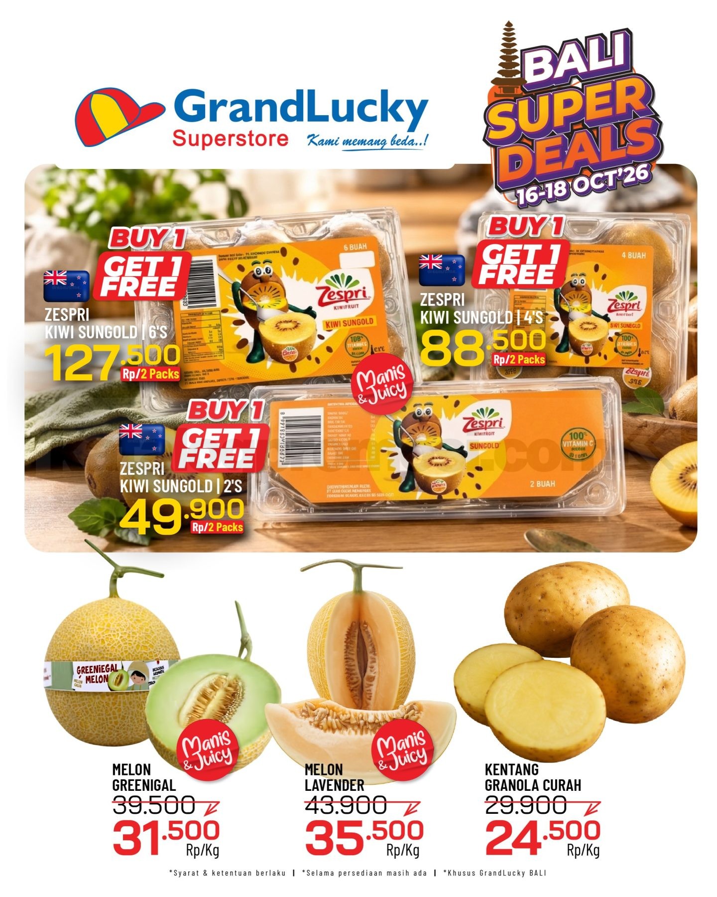 Promo GRAND LUCKY JSM 16-18 Oktober 2026